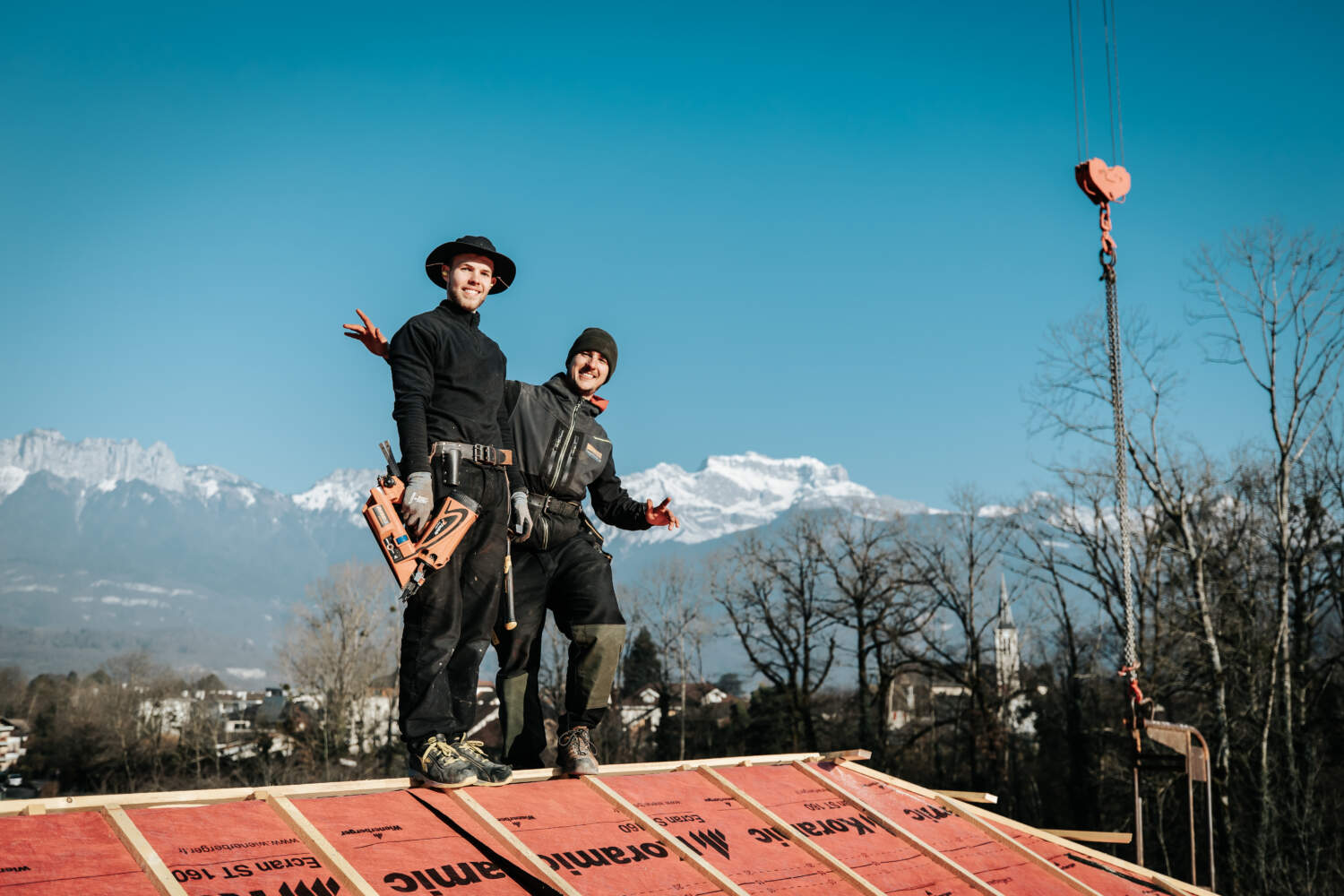 Entreprise familiale spécialisée en charpente et constructions bois